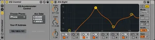 EQ Accelerometer Control screenshot