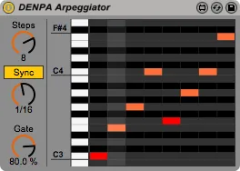 Arpeggiator screenshot