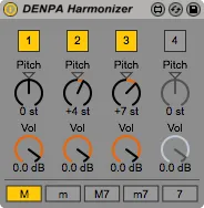 Harmonizer screenshot