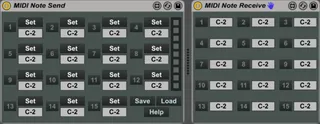 MIDI Note Send-Receive screenshot