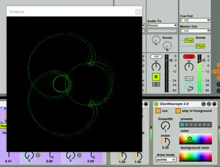 Oscilloscope screenshot