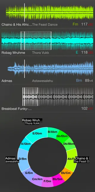 Voodoohop Live Tools - Harmonic and Tempo mixing screenshot