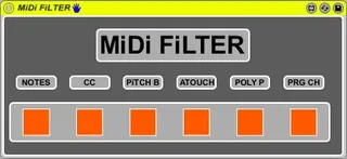 MiDi FiLTER screenshot