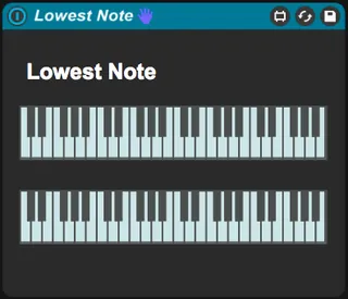 Lowest Note screenshot