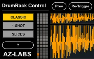 Drum Rack Control screenshot