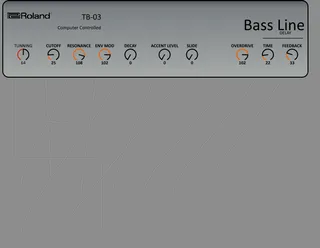 Roland TB-03 Max Controller screenshot