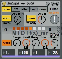 MIDIfx-mr screenshot