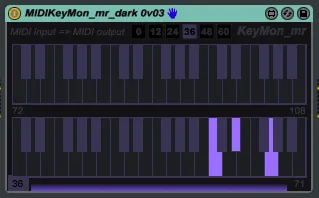 MIDIKeyMon-dark-mr screenshot