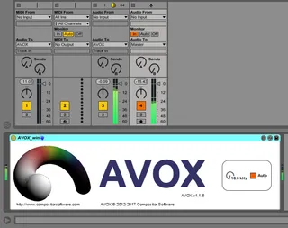 CSWS 003 AVOX Max for Live screenshot