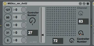 MIDI cc screenshot