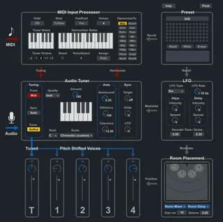 J74 PitchControl screenshot