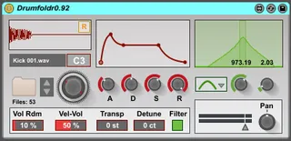 Drumfoldr screenshot