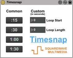 Timesnap screenshot
