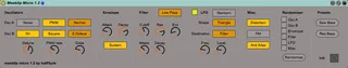 Meeblip micro Editor screenshot