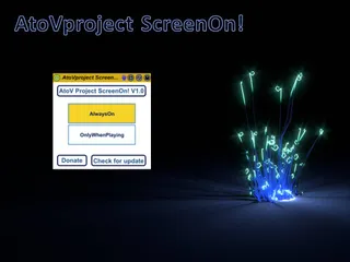 AtoVproject ScreenOn screenshot