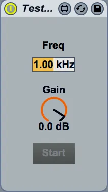 Test Tone Generator screenshot
