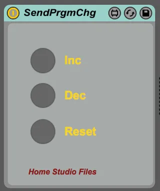 SendPrgmChg screenshot