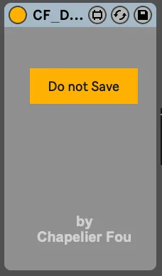 Do not Save screenshot