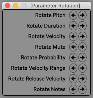 Parameter Rotation2 screenshot