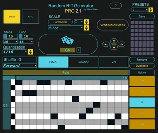 Random Riff Generator Pro 22 screenshot