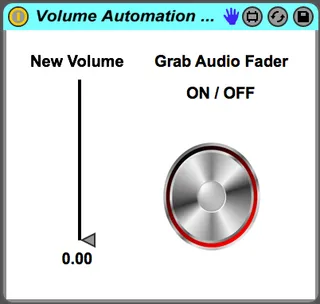 Volume Automation Recorder screenshot