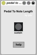 Pedal To Note Length screenshot