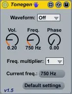 ToneGen screenshot