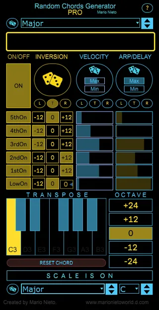 Random Chords Generator PRO screenshot