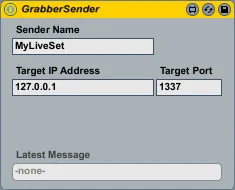 LiveGrabber - GrabberSender screenshot