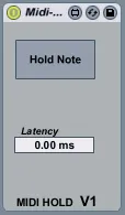 Midi-Hold screenshot