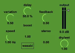 Wasabi Flanger screenshot