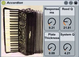 Accordion screenshot
