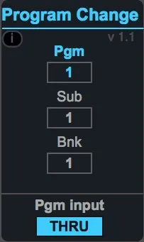 ProgramChange screenshot