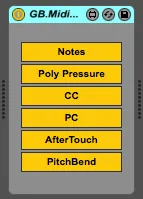 GB.MidiFilter screenshot