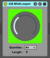 GB.MidiLooper screenshot