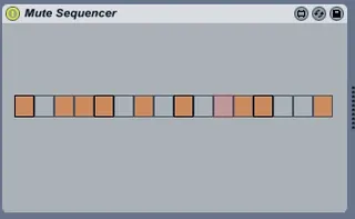 Mute Sequencer screenshot