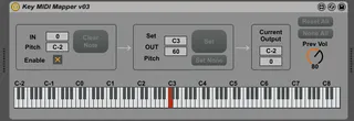 Key MIDI Mapper screenshot