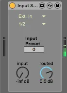 Audio Input Selector screenshot