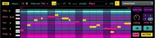 STARP  arpeggio sequencer for Launchpad and APC screenshot