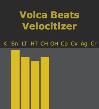 Volca Beats Velocitizer screenshot