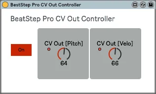 BestStep Pro CV Out Controller screenshot