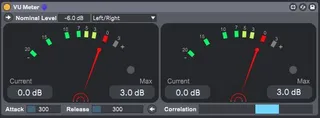 VU Meter screenshot