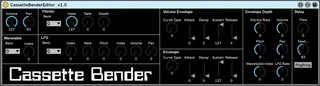 CassetteBenderEditor screenshot