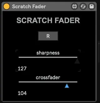 Scratch Fader screenshot