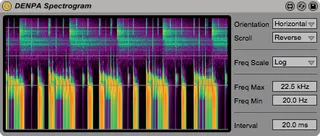 Spectrogram screenshot