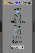 Vinylwarper screenshot
