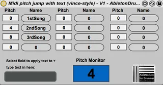 Midi Pitch jump screenshot