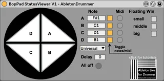 BopPad Status Viewer screenshot