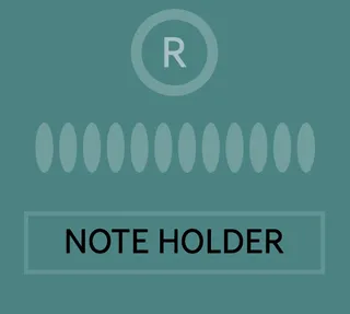 Note Holder screenshot