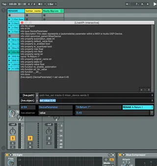 LiveAPI-Interactive screenshot